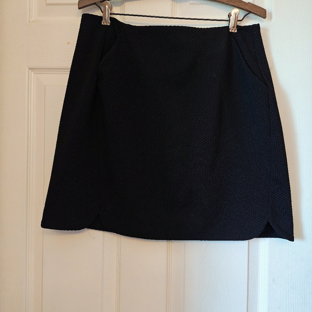 LC Lauren Conrad Textured Mini Skirt